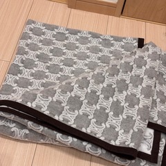 CELINE セリーヌ　ブランケット 綿毛布の画像