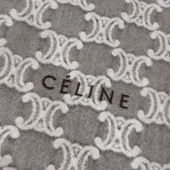 CELINE セリーヌ　ブランケット 綿毛布の画像