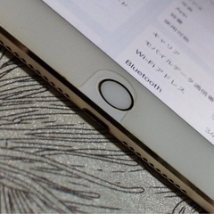 Apple iPad mini4 ゴールド Wi-Fi Cellular 16G 手帳ケース付きの画像