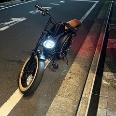 電動アシスト自転車　カスタム　スーパー73 試乗可能　都内中央区の画像