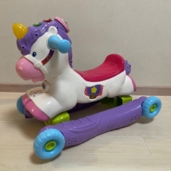 vtech  ユニコーン　おもちゃ　乗り物の画像