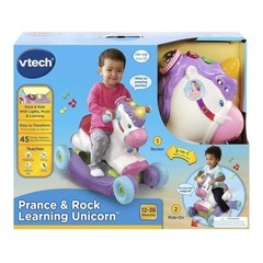 vtech  ユニコーン　おもちゃ　乗り物の画像