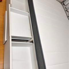 【無料】ニトリ　セミダブルベット　Nスリープマットレス付　8/29 引き渡し可能の画像