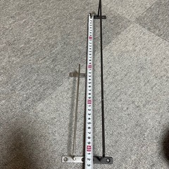 アイアンバー 2つセット大小 シルバー＆アンバーカラーの画像