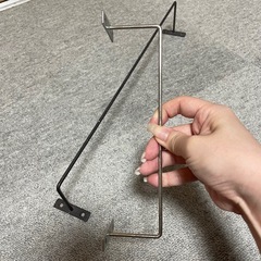 アイアンバー 2つセット大小 シルバー＆アンバーカラーの画像