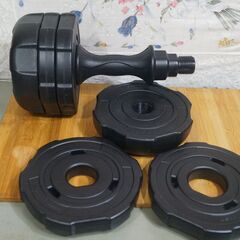 ★ LEADING EDGE製★新品同様 錆びないダンベル決定版★ 片側重量 2,2  2,6  3,0  3,6  4,7,5,8  8,4 ｋｇ ランダム調整できます・表面艶消し強化樹脂製品☆彡の画像