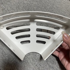 お風呂場収納 コーナー マグネット フック付きの画像