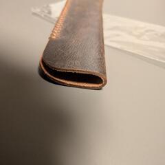 【本日限り】未使用 本革 レザー ペンホルダー ペンケース 万年筆の画像
