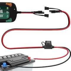 SAEコネクタ SAE充電ケーブル オートバイのバッテリー充電器の画像