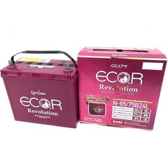  GSユアサ ER N-65 / 75B24L ECO.R Revolution 国産車バッテリー アイドリングストップ車対応 GS YUASA ジーエスユアサの画像