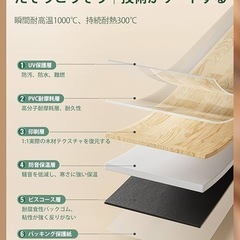 【未使用品】フロアタイル 置くだけ 大理石 フローリングシート 接着剤不要 DIY 42枚の画像
