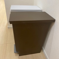 シンプルおしゃれゴミ箱セットの画像