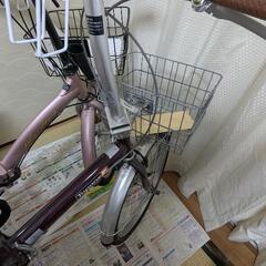 折りたたみ自転車の画像
