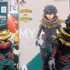 『僕のヒーローアカデミア』・緑谷出久 フィギュア ４体セットの画像