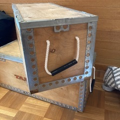 　ビンテージ木箱　の画像