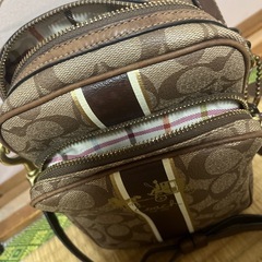 coachショルダーバックの画像
