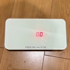 LED付きミニ体重計 の画像