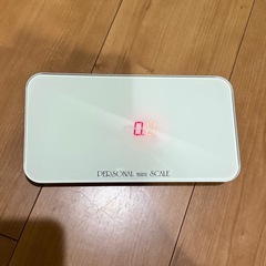 LED付きミニ体重計 の画像