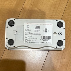 LED付きミニ体重計 の画像