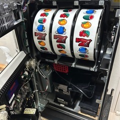 アクロス B-MAX 中古パチスロ実機（家庭用電源対応／コイン不要機＋データカウンター付き）の画像
