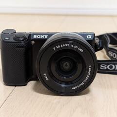 SONY ソニー α NEX-5R 黒 パワーズームレンズキット ミラーレスの画像