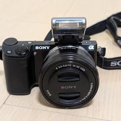 SONY ソニー α NEX-5R 黒 パワーズームレンズキット ミラーレスの画像