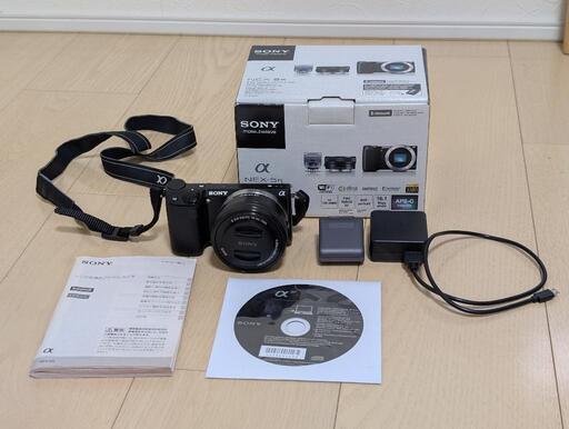SONY ソニー α NEX-5R 黒 パワーズームレンズキット ミラーレス