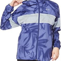 定価¥8,800 タグ付未使用品 UNDER ARMOUR UAメッシュ ライナー プリント フーディー　SMの画像