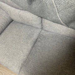 ニトリ 2人がけソファ 別注カバー付き の画像
