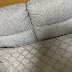 ニトリ 2人がけソファ 別注カバー付き の画像