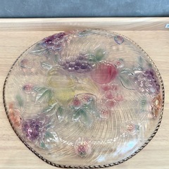 曽我ガラス　昭和レトロ　ガラス　お皿の画像