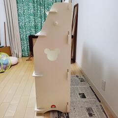 ディズニー英語システム収納ラックの画像
