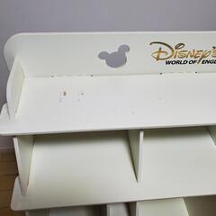 ディズニー英語システム収納ラックの画像