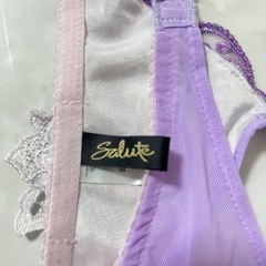 Salute ガーターベルト ラベンダー パープルカラーの画像