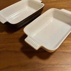 【新品】グラタン皿2枚セットの画像
