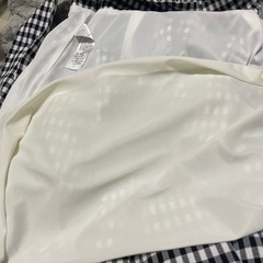snidelのバッグリボンスカート(裾に汚れあり)です☺️の画像