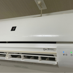 予約済み　　取付込み！　エアコン ② 2020年 2.2kw(6畳〜8畳、主に6畳) シャープ除菌イオンプラズマクラスター内蔵の画像