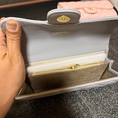 長財布 3点セット ピンク 赤 グレー
の画像