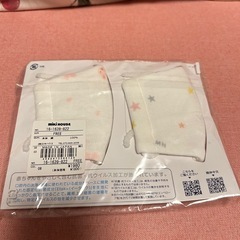 ミキハウス子供用ガーゼマスクの画像