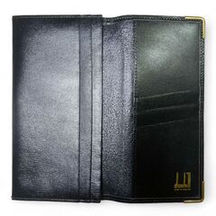 dunhill 二つ折り財布 ブラックの画像