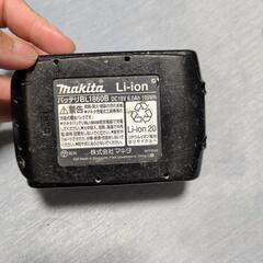 中古　マキタ　純正　18vバッテリーの画像