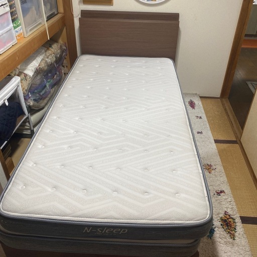 決まりました！
シングルベッド