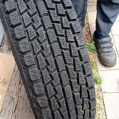 スタッドレスタイヤ4本ホイール付き　スズキ　ジムニー専用175/80R 16U.S.の画像