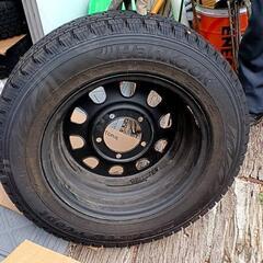 スタッドレスタイヤ4本ホイール付き　スズキ　ジムニー専用175/80R 16U.S.の画像