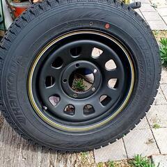 スタッドレスタイヤ4本ホイール付き　スズキ　ジムニー専用175/80R 16U.S.の画像