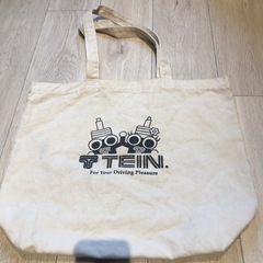 TEIN ロゴプリント トートバッグの画像