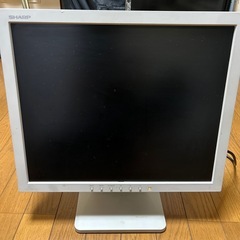 古いパソコンモニターの画像