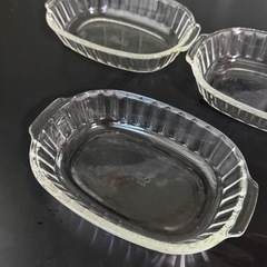 パイレックス グラタン皿 PYREX 3854  A05 3枚の画像