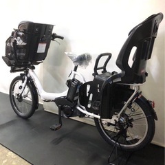 1年保証 送料無料　ヤマハ　パスキッス　20インチ　白色　電動アシスト自転車　g830の画像