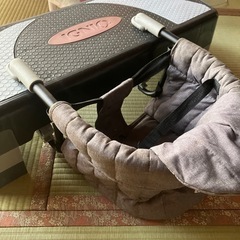 【西松屋】背もたれ付き テーブルチェア ベビーチェア 折りたたみの画像